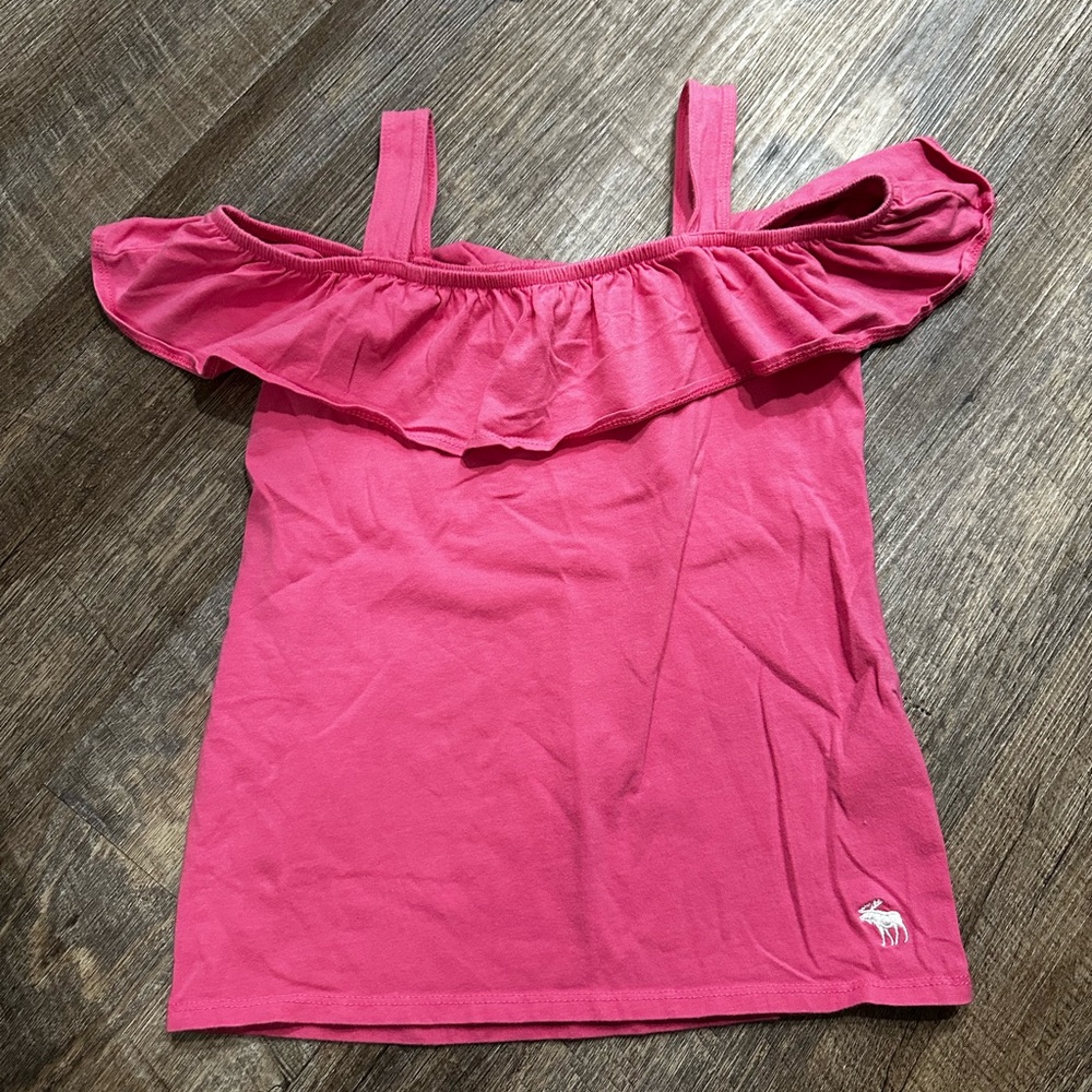 Girls A&F off the shoulder top